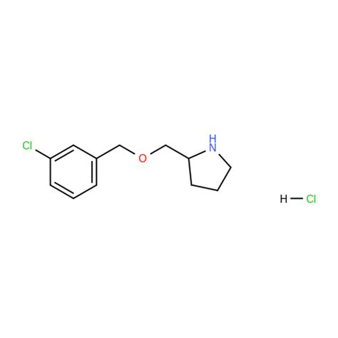 Chlorobenzyl Oxy Methyl Pyrrolidine Hydrochloride