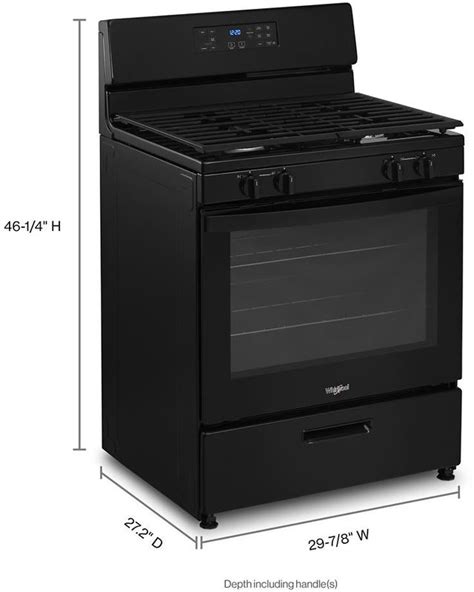 Whirlpool® 5 1 Cu Ft Freestanding Gas Range Southwest Appliance Inc