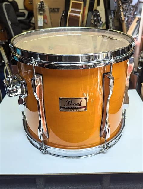 1990s Pearl Made In Taiwan 11 X 13 Liquid Amber Lacquer Reverb