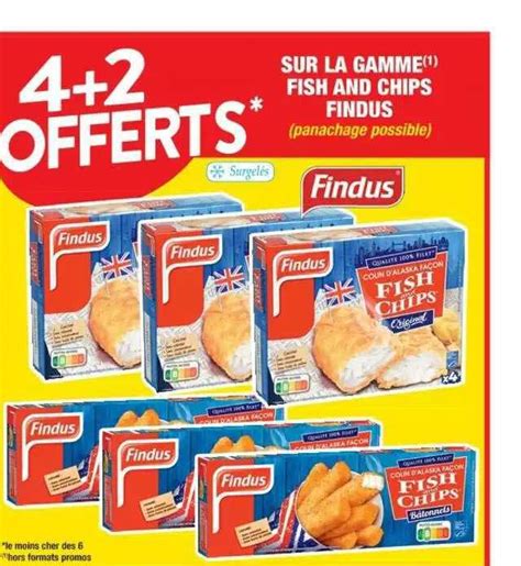 Promo La Gamme Fish And Chips Findus Chez Cora ICatalogue Fr