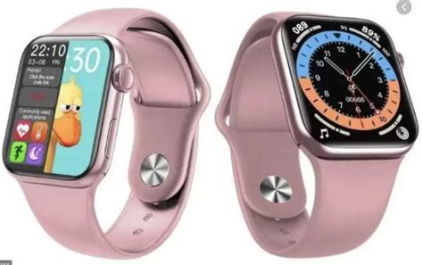 Relógio Inteligente Smartwatch Hw16 Cor Rosa Tela Infinita