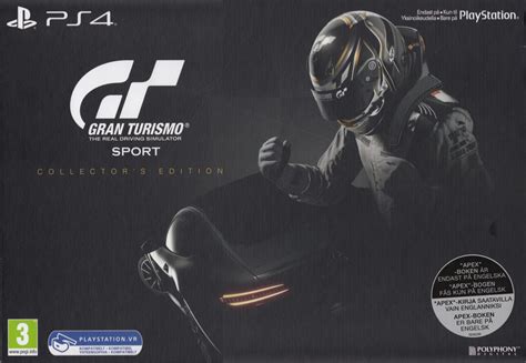 Gran Turismo Sport Collector S Edition For PlayStation 4 2017