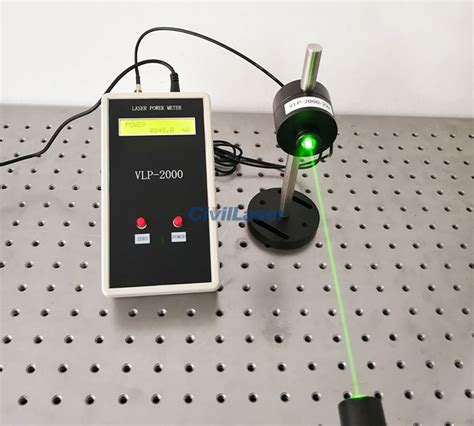 mwmw laser power meter wide spectral response range nmnm