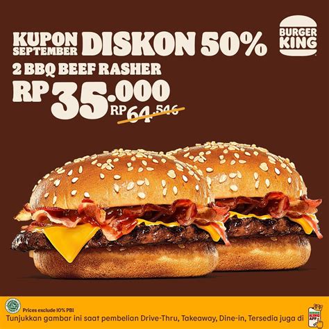 Kupon Burger King Diskon Hemat September Scanharga