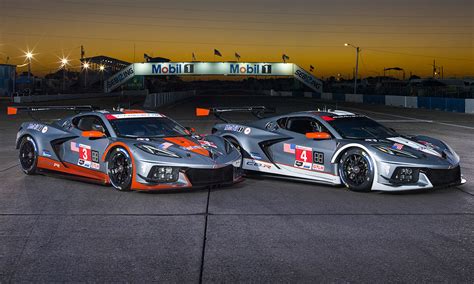 Special Silver Livery For Corvettes At Sebring Racer