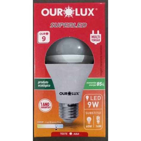 Lampada Led W Multi Tens O Super Led Ouro Lux Shopee Brasil