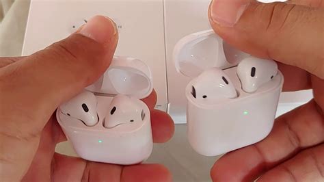 Super Clone Airpods I500 Tws Versus Real Apple Airpods 2 YouTube