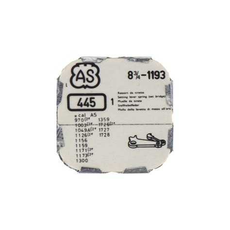 setting lever spring  part     marcels