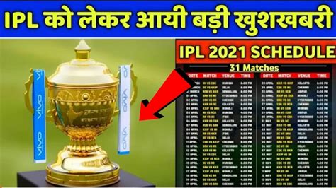 Bcci Announced Confirm Date Of Ipl 2021 Remaining Matches Ipl 2021 In England Ipl New Date