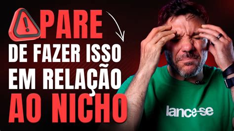 Qual o MAIOR ERRO que as pessoas cometem em relação AO NICHO YouTube