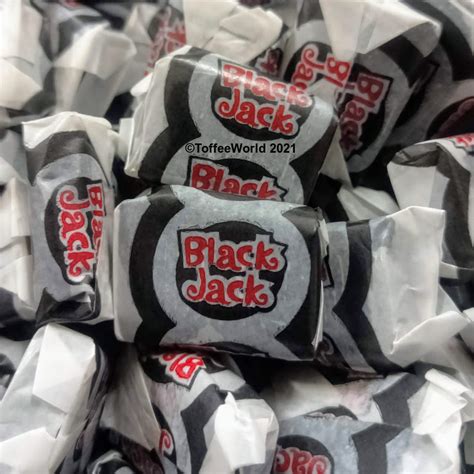 Barratt Black Jack Chews Retro Aniseed Chewy Sweets