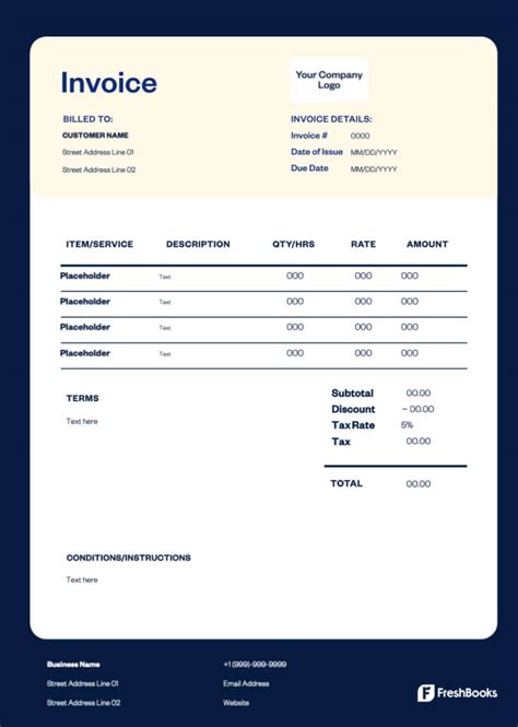 Free Standard Invoice Templates: Download in Excel, PDF & Word