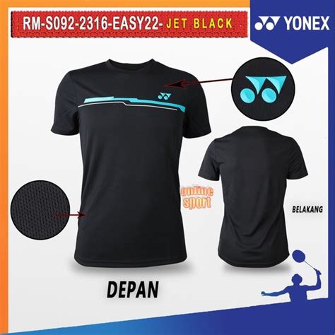 Jual Yonex Kaos T Shirt Baju Jersey Badminton Original Di