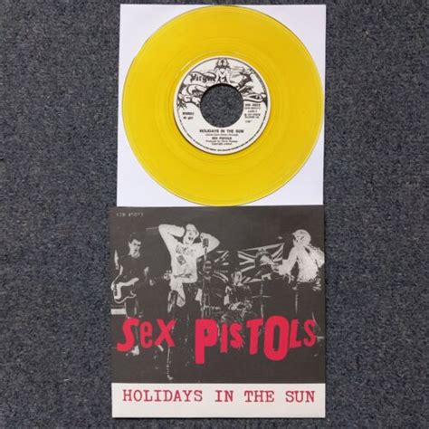 Sex Pistols Holidays In The Sun Italy Ebay