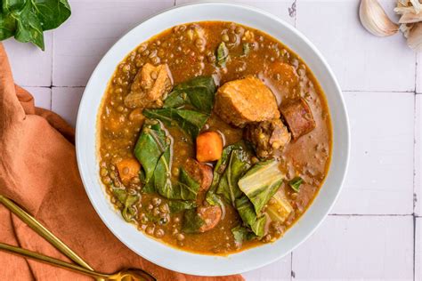 Spanish Lentil Stew W Chorizo Pork Ribs Recipes From Europe