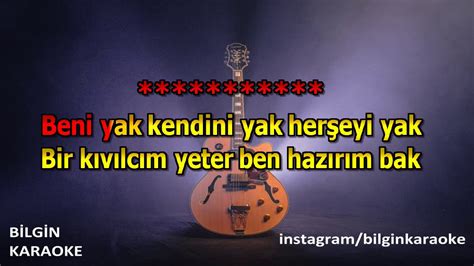 Sezen Aksu Her Şeyi Yak Karaoke Orjinal Stüdyo Youtube