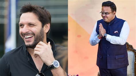 Shahid Afridi Hits Back At Jay Shah Over Latters Statement On Security