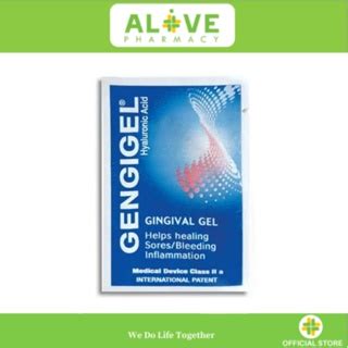 GENGIGEL Mouth Ulcer Hyaluronic Acid Gingival Gel Sachet 1g Shopee