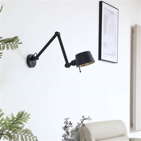 Lucande Silka Applique Murale Ajustable Noir Luminaire Fr