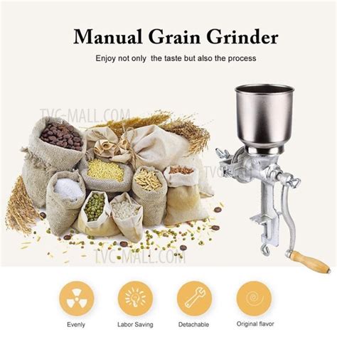 Manual Grain Ginder Hand-operated Corn Grinder Corn Wheat Coffee Mill