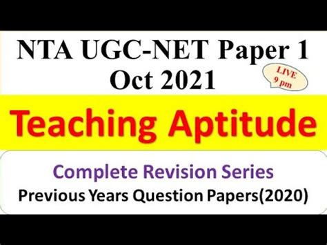 Teaching Aptitude Mcq S Previous Years Questions Ugc Nta Net Paper