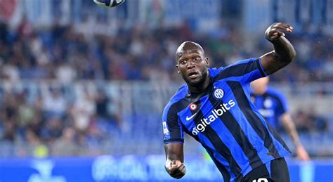 Tegola Inter Si Ferma Lukaku Risentimento Muscolare Rischia Di