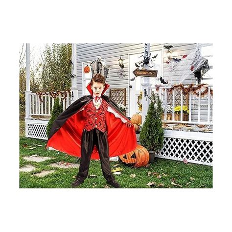 Xumplo Costume De Vampire Pour Enfant Costume DHalloween Avec Cap