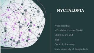 Nyctalopia | PPT | Free Download