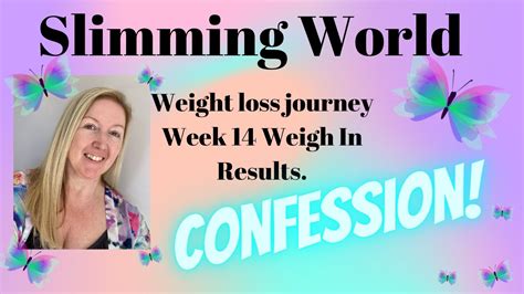 Slimming World My Weight Loss Journey Week 14 Results YouTube