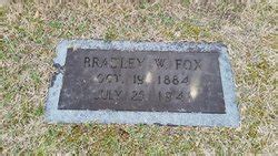 Bradley W Fox 1884 1941 Mémorial Find a Grave