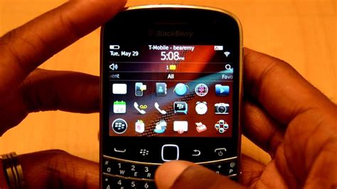 Blackberry Bold 9900 4g T Mobile Review Youtube