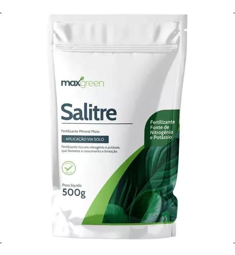 Fertilizante Maxgreen Salitre Fertilizante Mineral Mixto 500 G