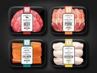 93 Meat Labels ideas | packaging design, brand packaging, food packaging