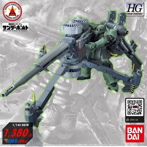 Bandai 1 144 HG Zaku II Big Gun Gundam Thunderbolt Ver Anime