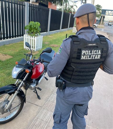 Pol Cia Recupera Moto Furtada Do P Tio Do Detran Selesnafes