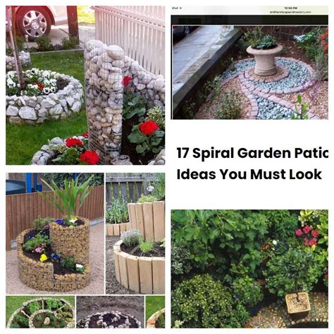 17 Spiral Garden Patio Ideas You Must Look SharonSable