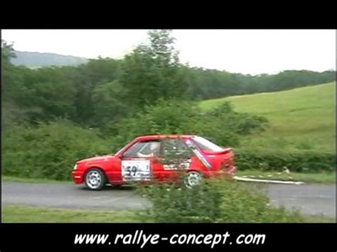 Rallye Val Dadou 2010 team KRS 309 GTI F2000 Vidéo Dailymotion