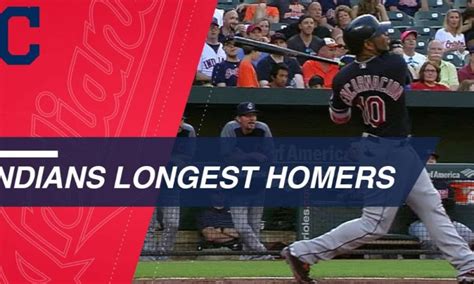 Statcast Encarnacion Highlights Tribe S Longest HRs Crush That Sports