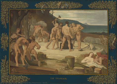 Reproducciones De Pinturas Trabajo De Pierre Puvis De Chavannes