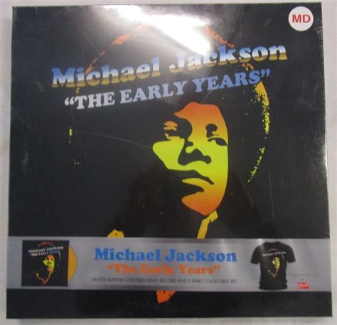 Michael Jackson The Early Years Motown Limited Ed Vinyl Record And M