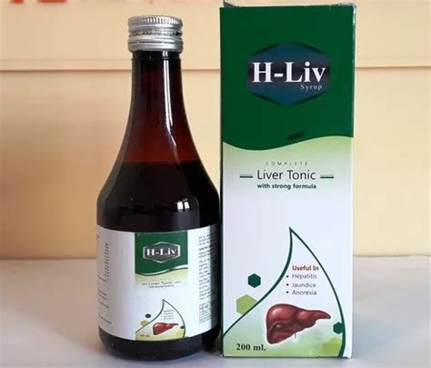 H Liv Syrup Packaging Size Ml Packaging Type Bottle At