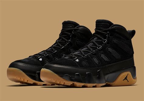 Air Jordan 9 Boot NRG Black Gum AR4491 025 Release Date SneakerNews