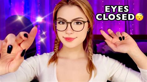 Asmr Follow My Instructions But Eyes Closed 👀 Close Your Eyes Halfway