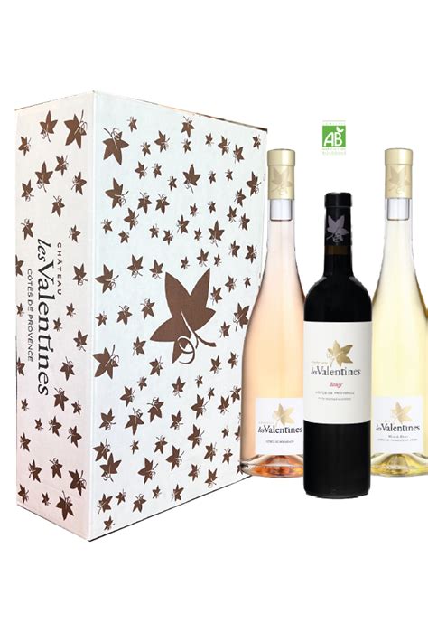 Les Valentines Aoc C Tes De Provence Mixed Cases Selection Box