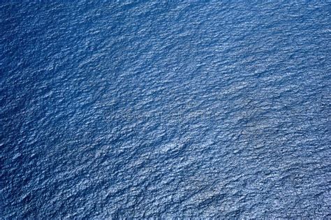 Sea Surface Aerial View Sea Blue Water Surface Texture Background