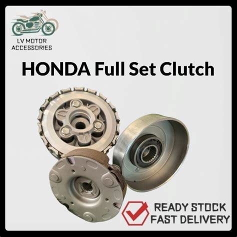 Ready Stock Honda Wave Wave Ex Full Set Clutch A Class