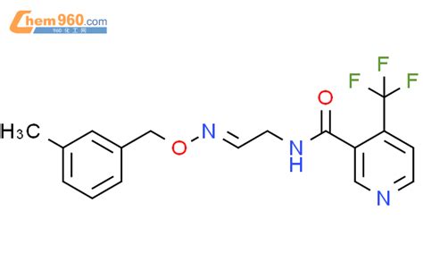 652152 71 1 3 Pyridinecarboxamide N 2 3 Methylphenyl Methoxy Imino