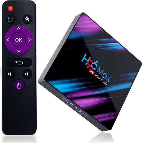 H96 TV Box Max RK3318 4K UHD με WiFi 4GB RAM και 64GB Αποθηκευτικό Χώρο