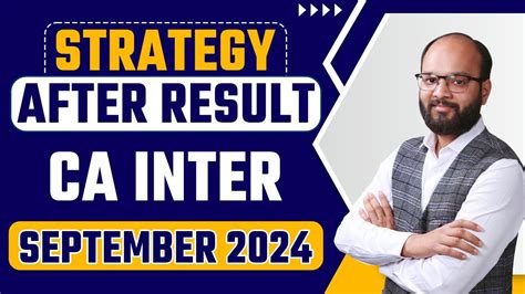 Strategy After Result Ca Inter Sep How To Prepare Ca Inter Sep