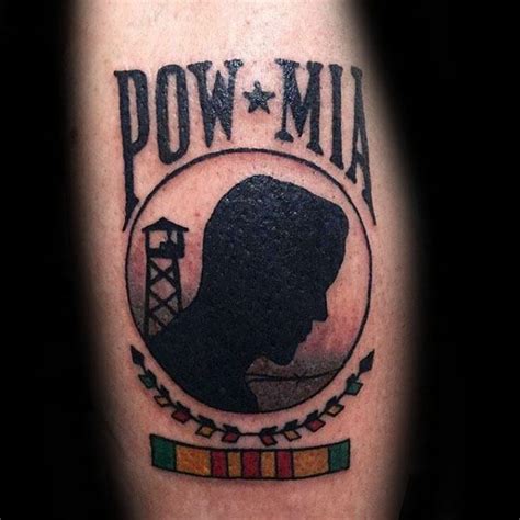 30 POW MIA Tattoo Designs For Men - Veteran Ink Ideas